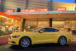 2015 Ford Mustang at Mel's Drive-In