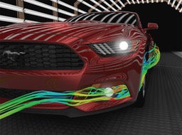 Wheel Aero Curtains on All-New Ford Mustang Reduce Aerodynamic Drag