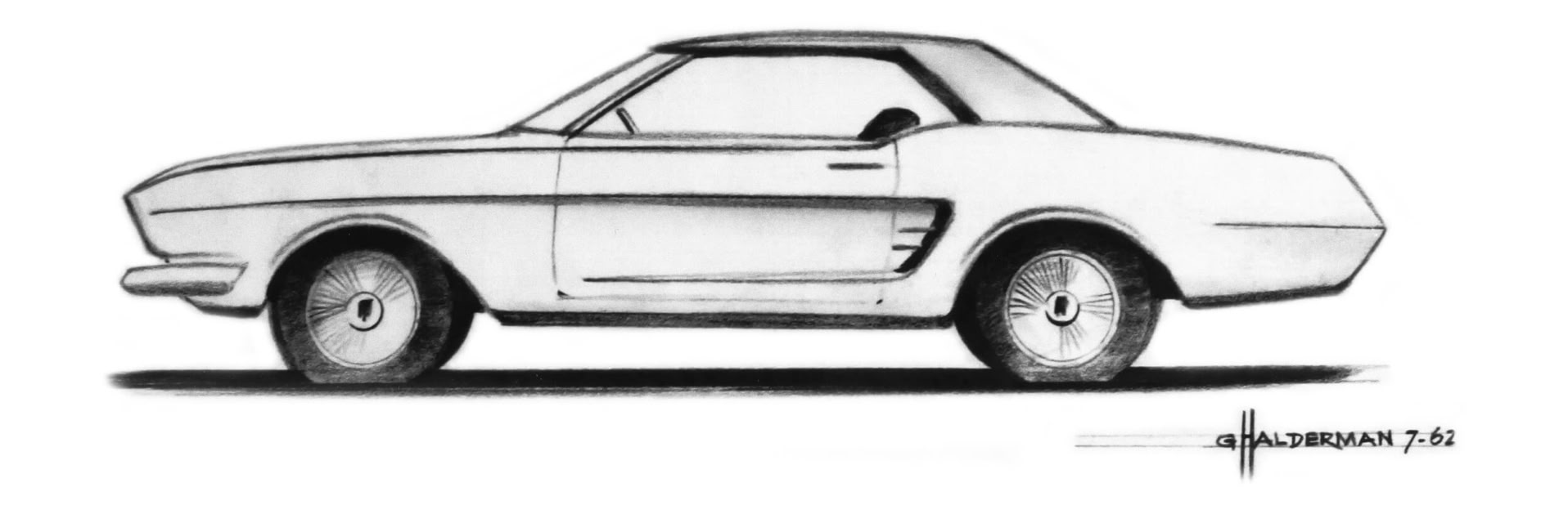 Mustang Concept drawing